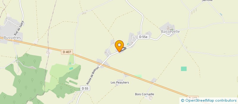 localisation de l'entreprise COMMUNE BUSSIERES à BUSSIERES