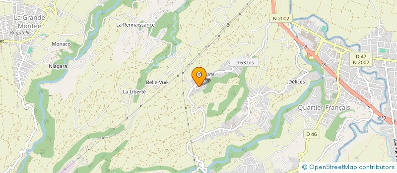 localisation de l'entreprise COMMUNE CARRON ENSEMB' à SAINTE-SUZANNE