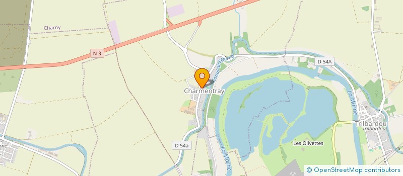 localisation de l'entreprise COMMUNE CHARMENTRAY  CHARMENTRAY