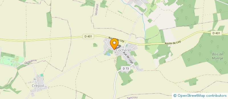 localisation de l'entreprise COMMUNE COCHEREL  COCHEREL