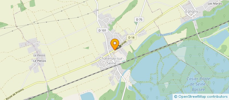 localisation de l'entreprise COMMUNE COURCELLES EN BASSEE  COURCELLES-EN-BASSEE