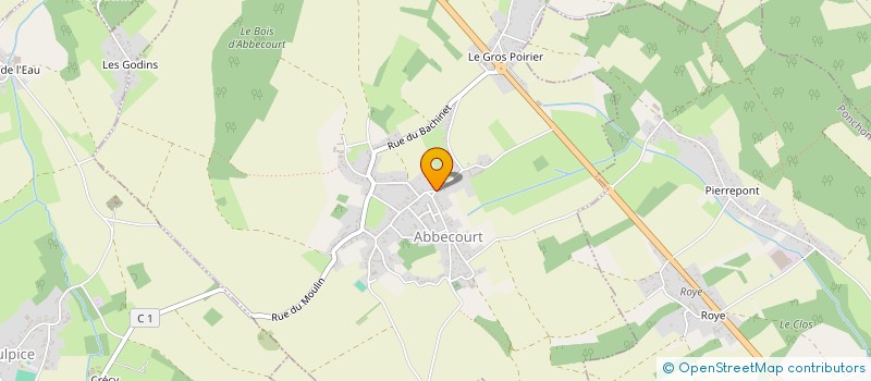 localisation de l'entreprise COMMUNE D'ABBECOURT à ABBECOURT