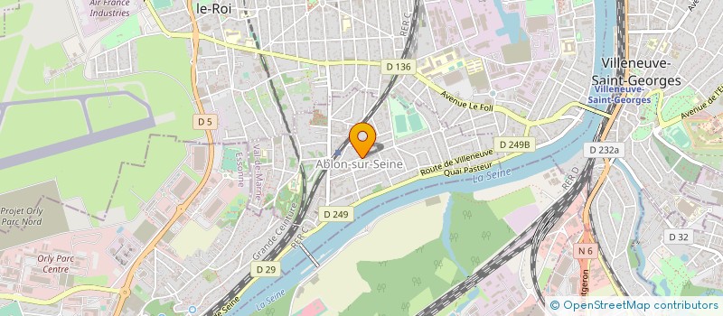 localisation de l'entreprise COMMUNE D ABLON SUR SEINE à ABLON-SUR-SEINE