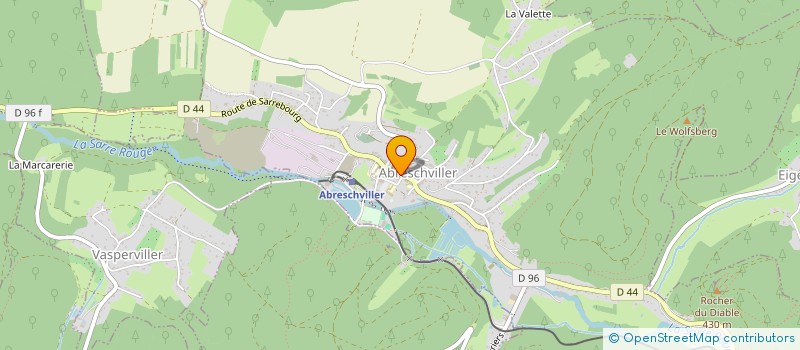 localisation de l'entreprise COMMUNE D ABRESCHVILLER à ABRESCHVILLER