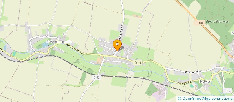 localisation de l'entreprise COMMUNE D'ACQ à ACQ