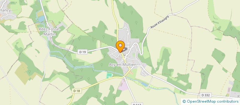 localisation de l'entreprise COMMUNE D'ACY EN MULTIEN à ACY-EN-MULTIEN