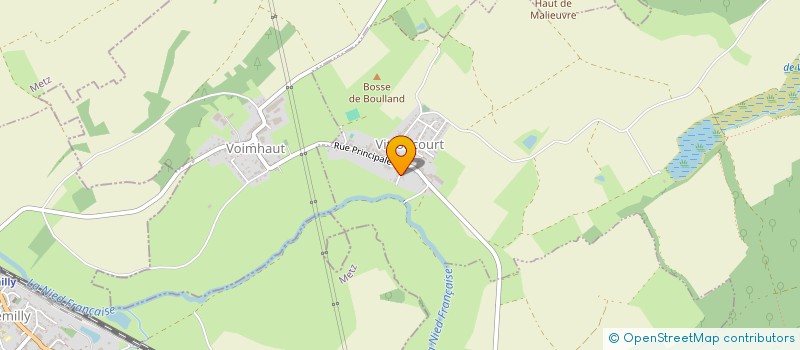 localisation de l'entreprise COMMUNE D ADAINCOURT  ADAINCOURT