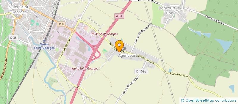 localisation de l'entreprise COMMUNE D'AGENCOURT à AGENCOURT
