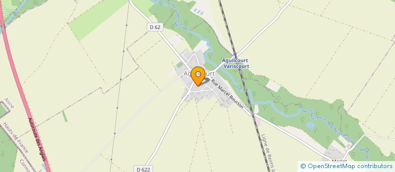 localisation de l'entreprise COMMUNE D'AGUILCOURT à AGUILCOURT