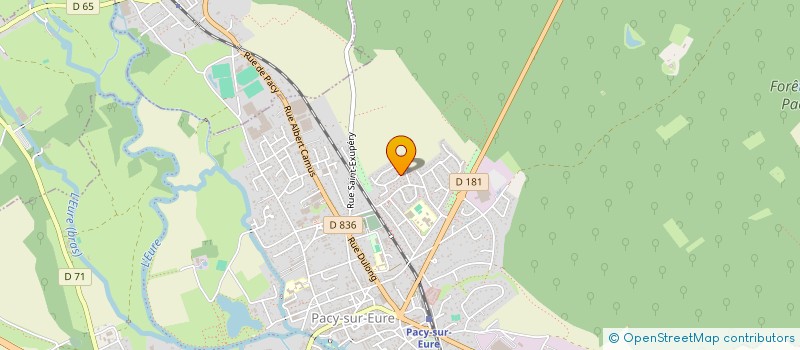 localisation de l'entreprise COMMUNE D'AIGLEVILLE  AIGLEVILLE