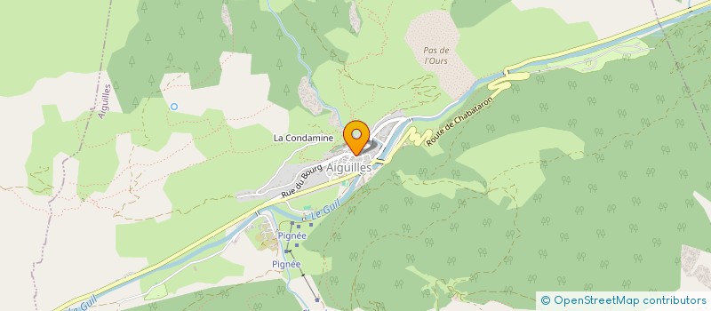 localisation de l'entreprise COMMUNE D AIGUILLES à AIGUILLES