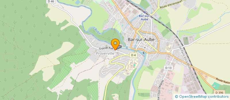 localisation de l'entreprise COMMUNE D'AILLEVILLE à AILLEVILLE