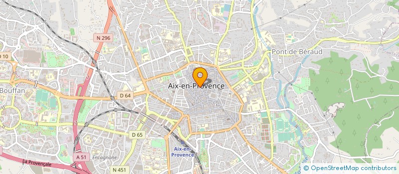localisation de l'entreprise COMMUNE D AIX EN PROVENCE à AIX-EN-PROVENCE