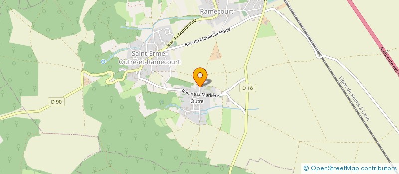 localisation de l'entreprise COMMUNE D'AIZELLES à AIZELLES