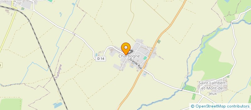 localisation de l'entreprise COMMUNE D'ALLAND'HUY ET SAUSSEUIL  ALLAND'HUY ET SAUSSEUIL