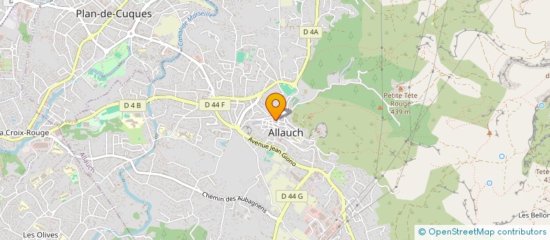 localisation de l'entreprise COMMUNE D ALLAUCH à ALLAUCH