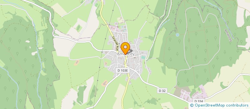 localisation de l'entreprise COMMUNE D'AMANCEY à AMANCEY