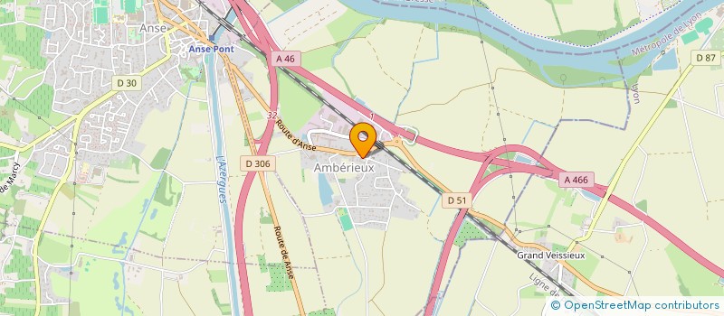 localisation de l'entreprise COMMUNE D AMBERIEUX à AMBERIEUX