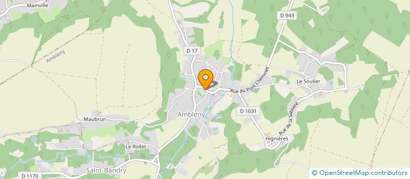 localisation de l'entreprise COMMUNE D'AMBLENY à AMBLENY