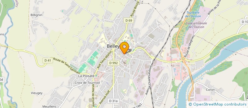 localisation de l'entreprise COMMUNE D AMBLEON à AMBLEON