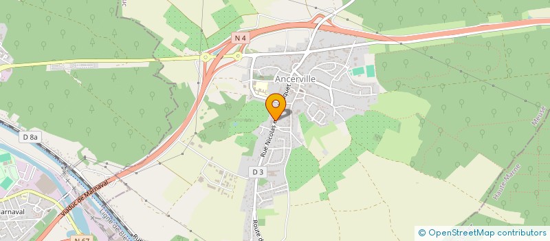localisation de l'entreprise COMMUNE D'ANCERVILLE à ANCERVILLE