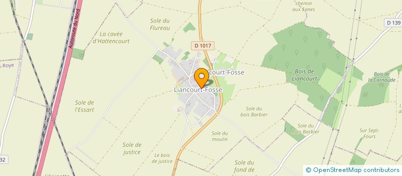 localisation de l'entreprise COMMUNE D'ANDECHY  ANDECHY