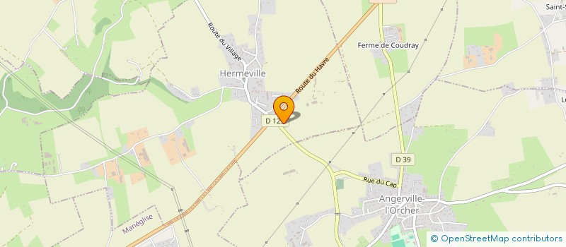 localisation de l'entreprise COMMUNE D'ANGERVILLE L'ORCHER  ANGERVILLE L'ORCHER