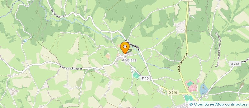localisation de l'entreprise COMMUNE D ANGLARS  ANGLARS