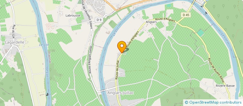 localisation de l'entreprise COMMUNE D ANGLARS JUILLAC  ANGLARS-JUILLAC