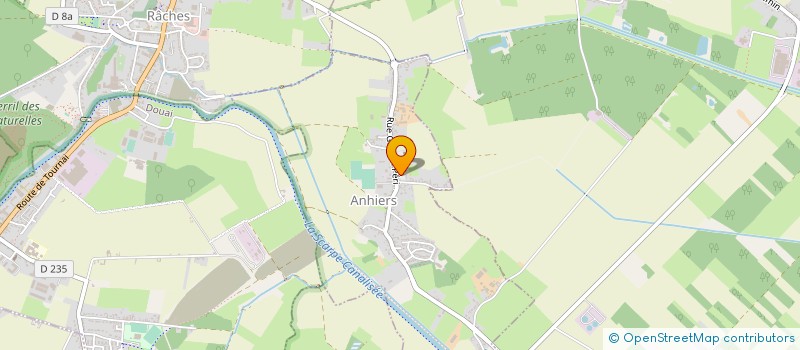 localisation de l'entreprise COMMUNE D ANHIERS à ANHIERS