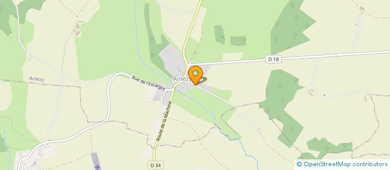 localisation de l'entreprise COMMUNE D ANLEZY à ANLEZY