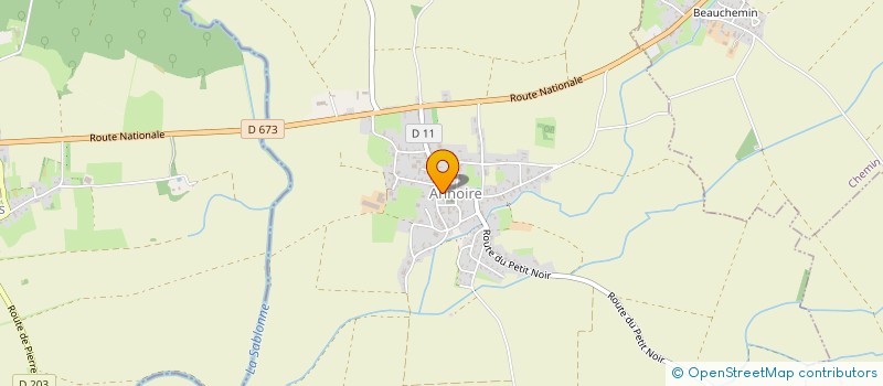 localisation de l'entreprise COMMUNE D ANNOIRE  ANNOIRE
