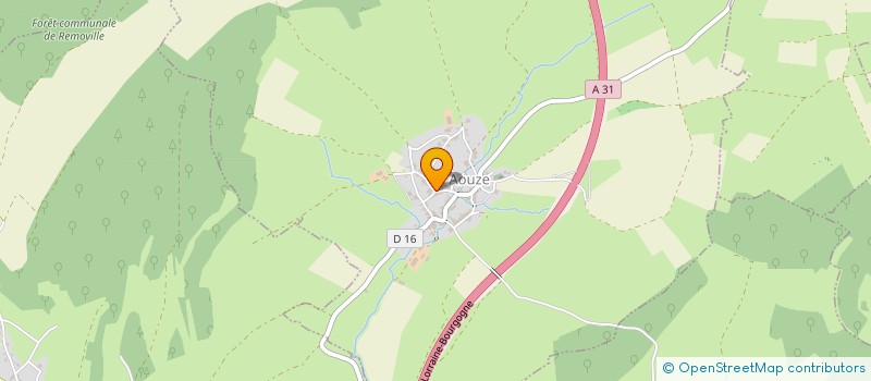 localisation de l'entreprise COMMUNE D AOUZE à AOUZE