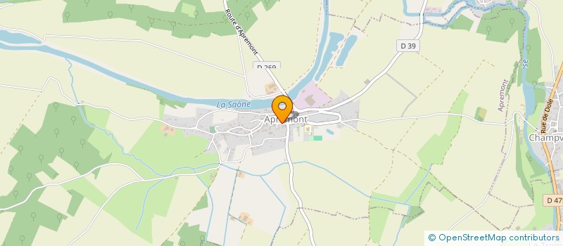 localisation de l'entreprise COMMUNE D'APREMONT à APREMONT