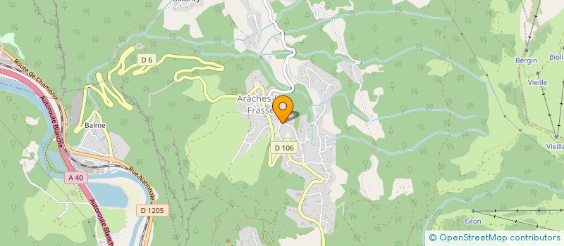 localisation de l'entreprise COMMUNE D ARACHES à ARACHES-LA-FRASSE