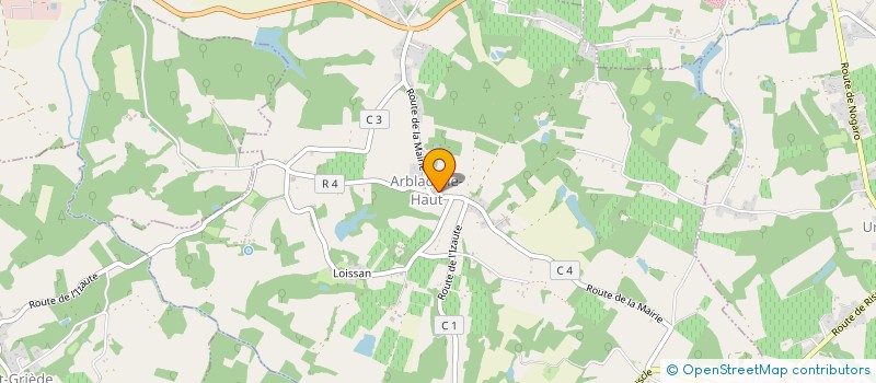 localisation de l'entreprise COMMUNE D ARBLADE LE HAUT  ARBLADE-LE-HAUT