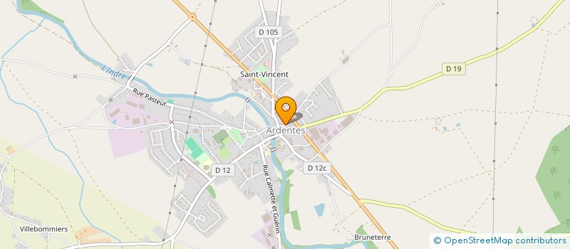 localisation de l'entreprise COMMUNE D'ARDENTES à ARDENTES