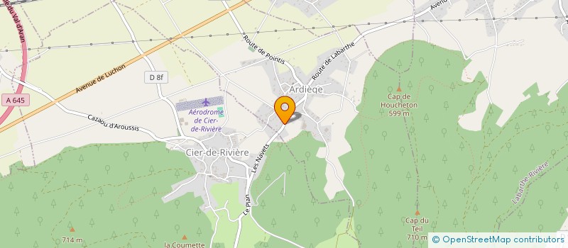 localisation de l'entreprise COMMUNE D ARDIEGE à ARDIEGE