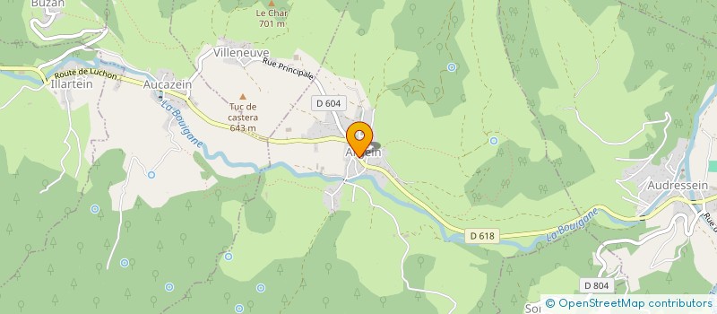 localisation de l'entreprise COMMUNE D ARGEIN à ARGEIN