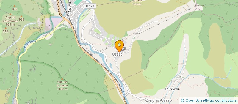 localisation de l'entreprise COMMUNE D ARIGNAC à ARIGNAC