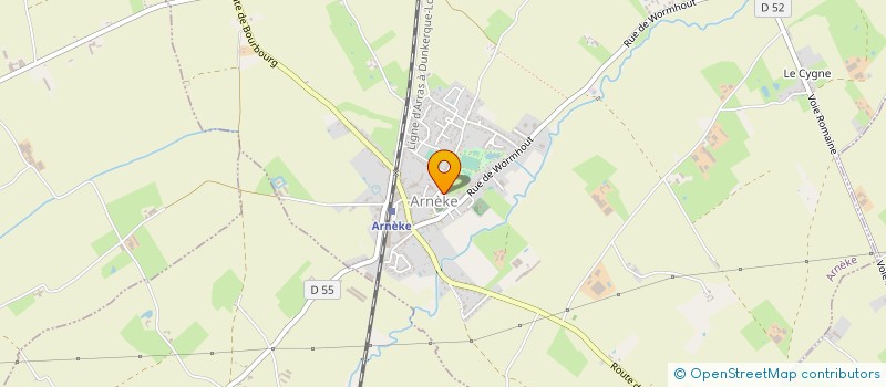 localisation de l'entreprise COMMUNE D ARNEKE à ARNEKE