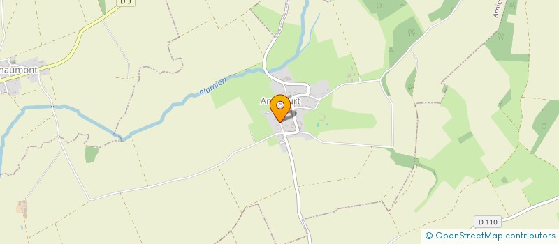 localisation de l'entreprise COMMUNE D'ARNICOURT  ARNICOURT