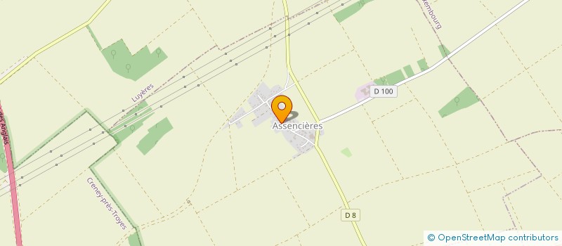 localisation de l'entreprise COMMUNE D'ASSENCIERES  ASSENCIERES