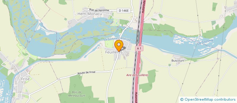 localisation de l'entreprise COMMUNE D'ASSEVILLERS  ASSEVILLERS