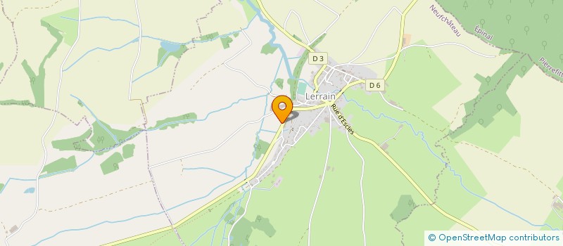 localisation de l'entreprise COMMUNE D ATTIGNY  ATTIGNY