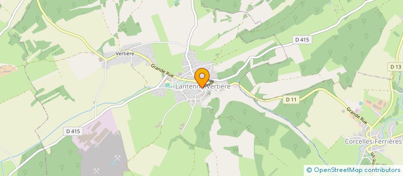 localisation de l'entreprise COMMUNE D'AUDEUX  AUDEUX