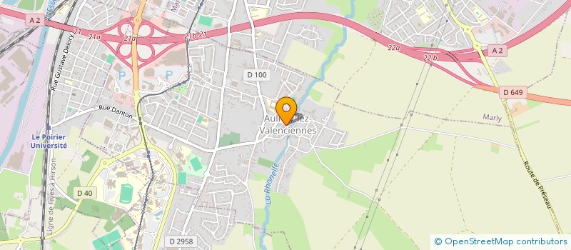 localisation de l'entreprise COMMUNE D'AULNOY LEZ VALENCIENNES à AULNOY-LEZ-VALENCIENNES