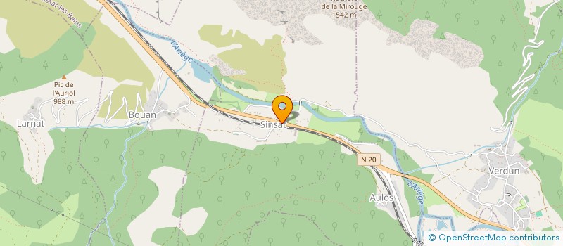 localisation de l'entreprise COMMUNE D'AULOS-SINSAT à AULOS-SINSAT