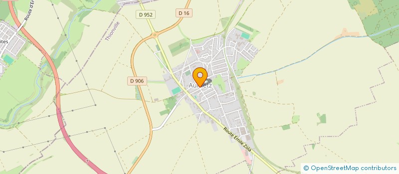 localisation de l'entreprise COMMUNE D'AUMETZ  AUMETZ