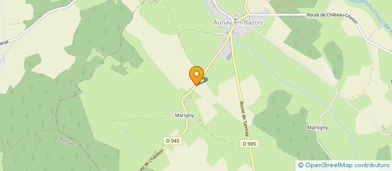 localisation de l'entreprise COMMUNE D AUNAY EN BAZOIS à AUNAY-EN-BAZOIS